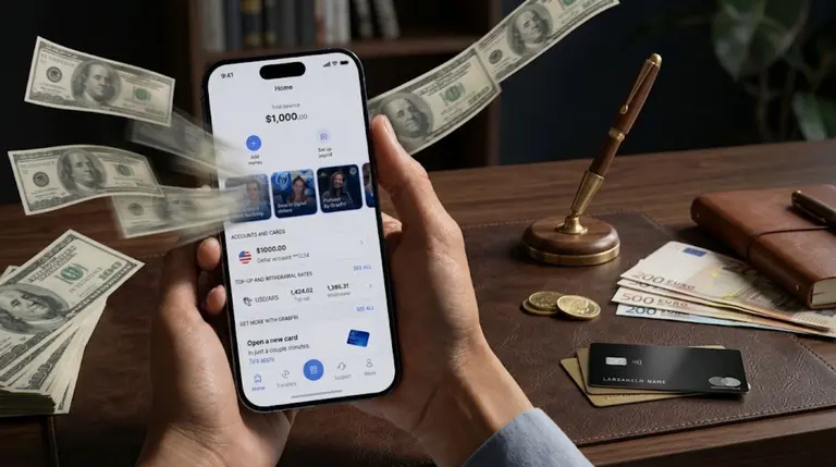 GrabrFI lanza Cuenta Global para cobrar en dólares y pagar el café con QR