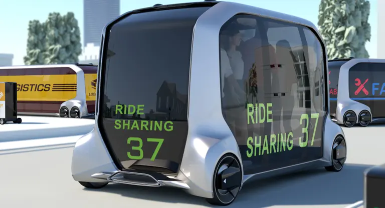 Toyota sigue apostando a la movilidad eléctrica: mirá su minibús que no usa nafta ni chofer