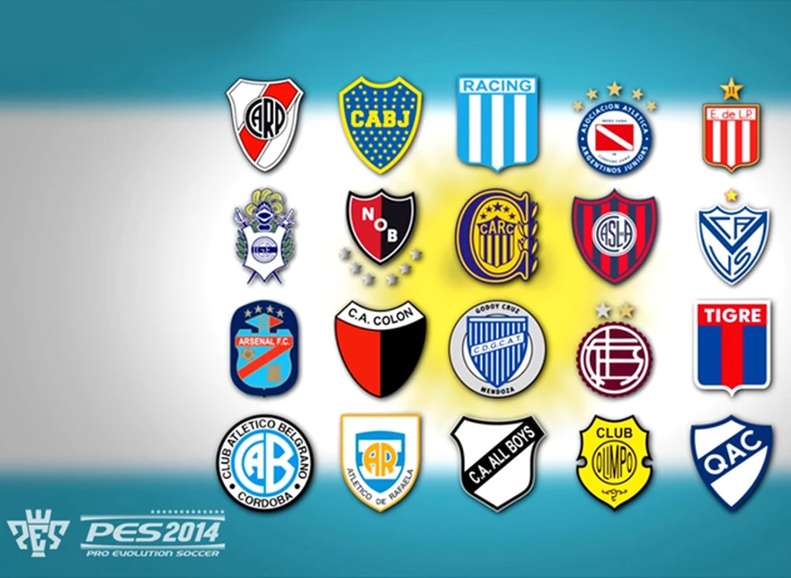 El PES 2014 tendrá a los equipos de Primera del fútbol argentino