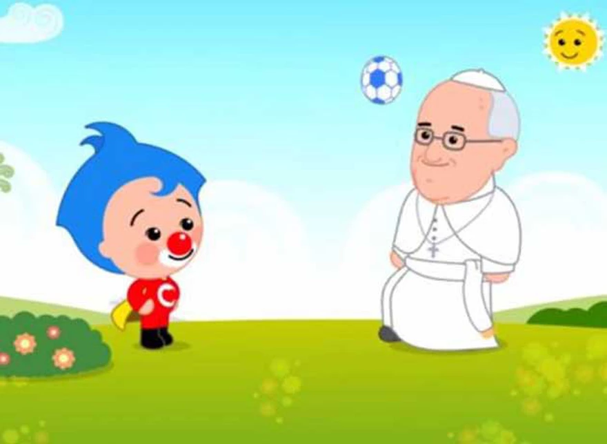El video animado del papa Francisco que hace furor en las redes sociales