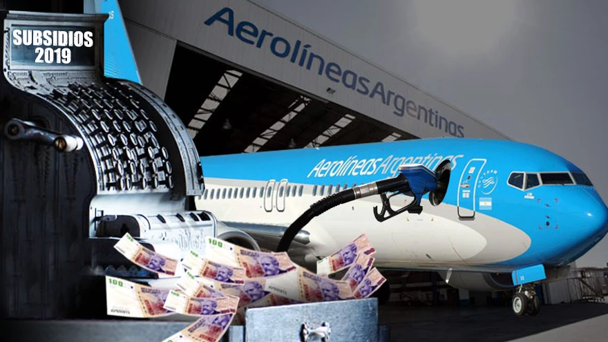 Aerolíneas Argentinas abandona el plan "subsidio cero" para 2019