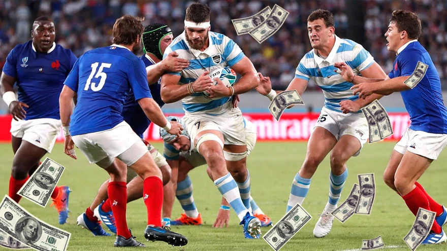 Mundial de rugby: dólares del evento el que participan los Pumas
