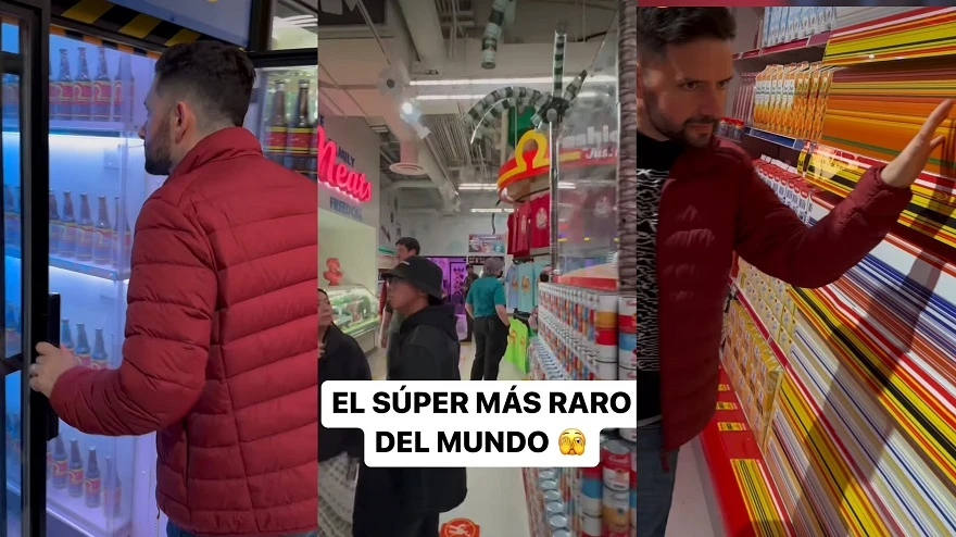 Argentino no pudo creer lo que vio en el supermercado más raro