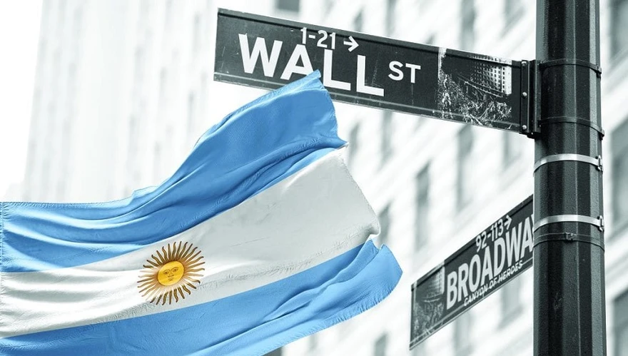 Las acciones argentinas en Wall Street y los bonos soberanos en dólares marcan subas de más de 4%