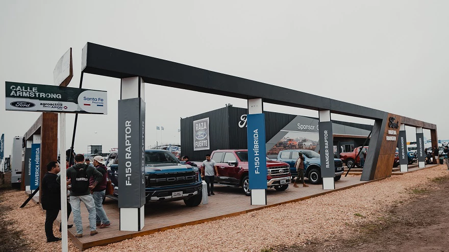 La nueva pick-up Ranger de Ford se lució en Agroactiva