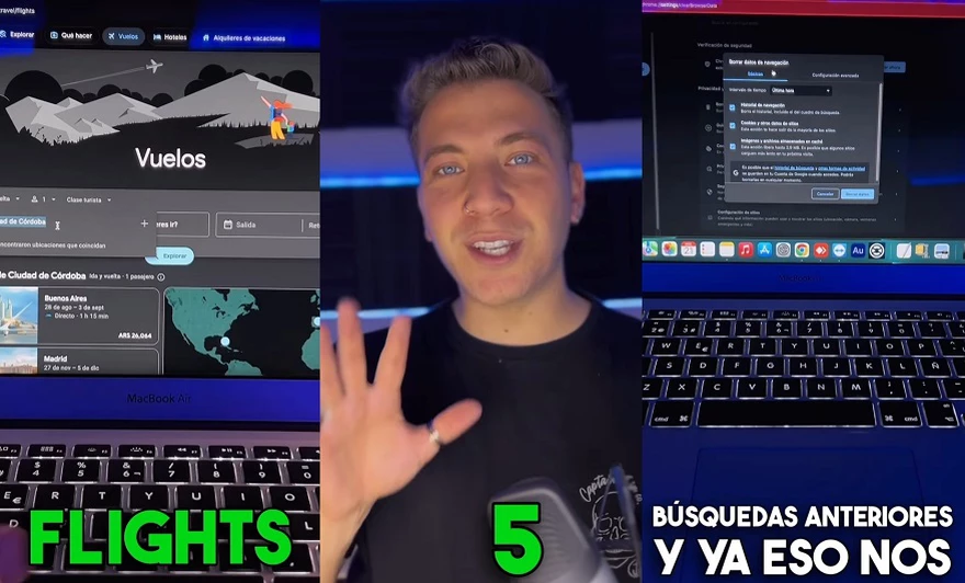 He revealed how to get cheap flights to the whole world and it is viral