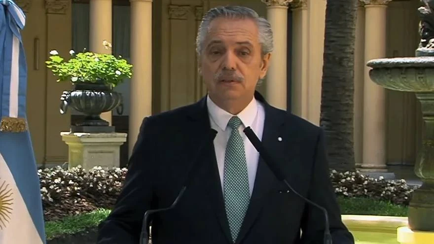 Última cadena nacional de Alberto Fernández: reconoció fallas en su gestión y le dejó una advertencia a Milei