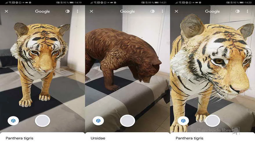 Si tienes estos smartphones, puedes ver animales 3D de Google en tu propia  casa