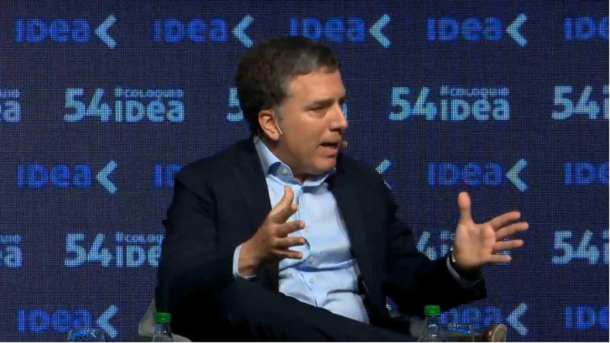 Para Nicolás Dujovne, "lo peor de la crisis ya pasó"