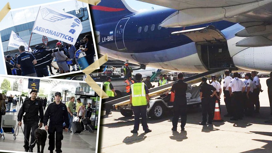 Los gremios aeronáuticos se suman al paro impulsado por Moyano y el 30 de abril no habrá vuelos