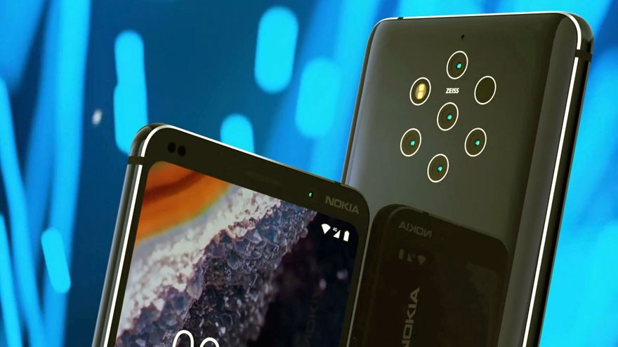 Nokia presenta 9 Pure View, su primer celular con cinco cámaras