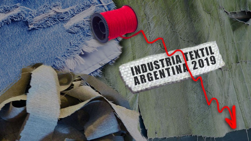 La producción nacional de ropa cayó 18,9% en un año
