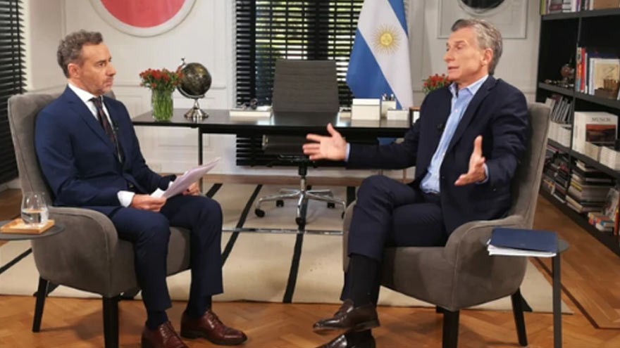 Macri: "Lo que hizo mi padre era un delito, él formaba parte de un sistema extorsivo kirchnerista"