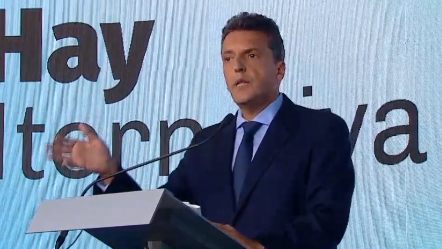 Sergio Massa no quiere estar vinculado con los rumores que lo acercan a Cristina Kirchner
