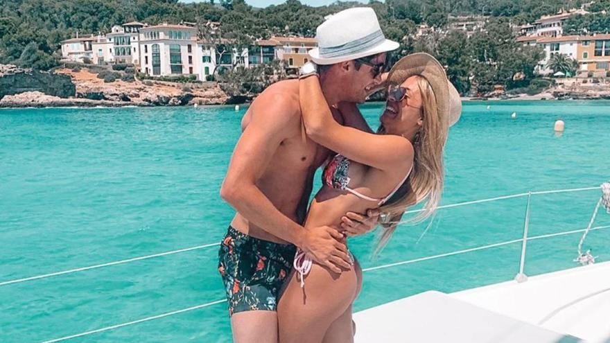 Playa, mar y amor: así son las vacaciones del defensor Nicolás Tagliaco con su novia