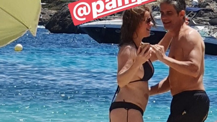 Pablo Echarri respondió a las críticas por sus vacaciones con Nancy Dupláa en Mallorca
