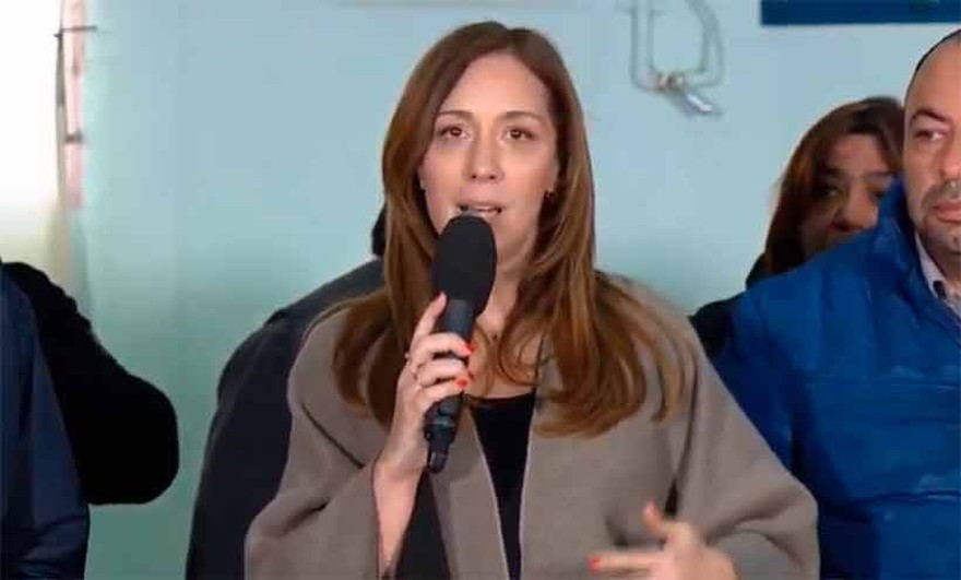 Luego de más de dos meses, reapareció Vidal y aseguró que "los bonaerenses no se dan por vencidos"