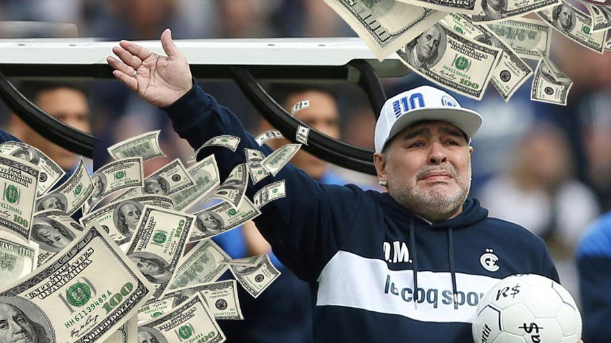 Furor por Maradona: ¿cuánto recaudó hasta el momento Gimnasia con la llegada del Diez como DT?