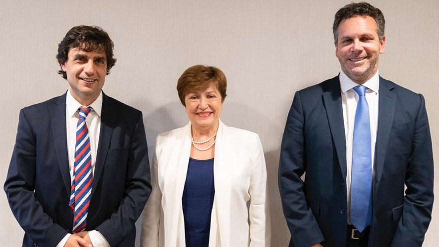 Tras reunión con Lacunza y Sandleris, el FMI ratificó su "compromiso" con la Argentina