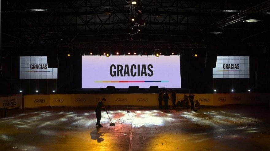 Desgarradoras fotos de la derrota macrista: la cara del fracaso de Marcos Peña y las lágrimas de Vidal