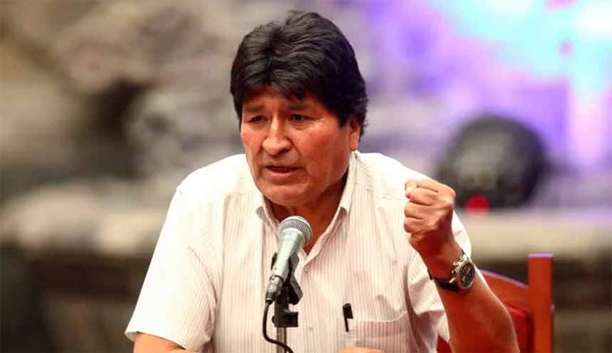 Desde México, Evo Morales acusó a la OEA de estar "al servicio del imperio norteamericano"