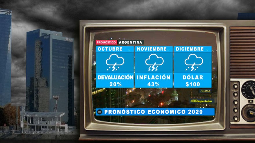 La City pronostica que en 2020 el dólar podría superar los $100 pero perderá contra la inflación