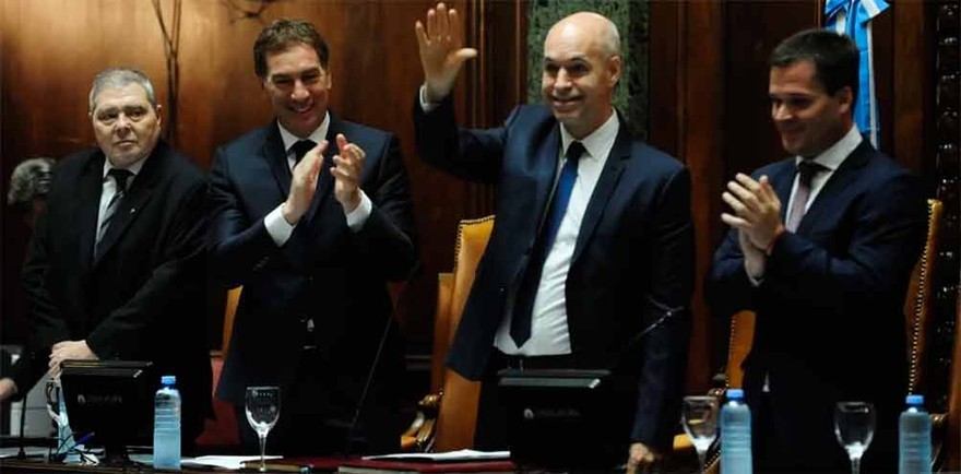 Con un fuerte llamado al diálogo y al consenso, Rodríguez Larreta asumió su segundo mandato en la Ciudad
