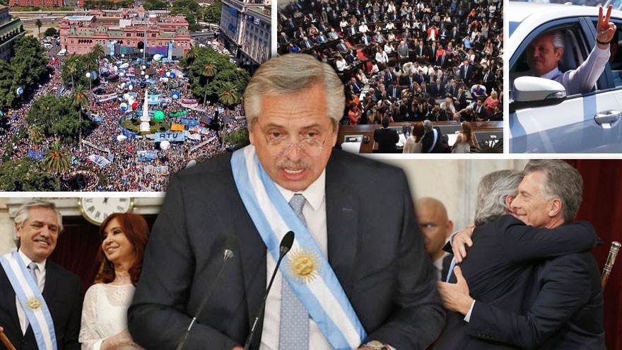 Abrazos, citas a Alfonsín y celebración de la diversidad: un debut rebosante de gestos de reconciliación