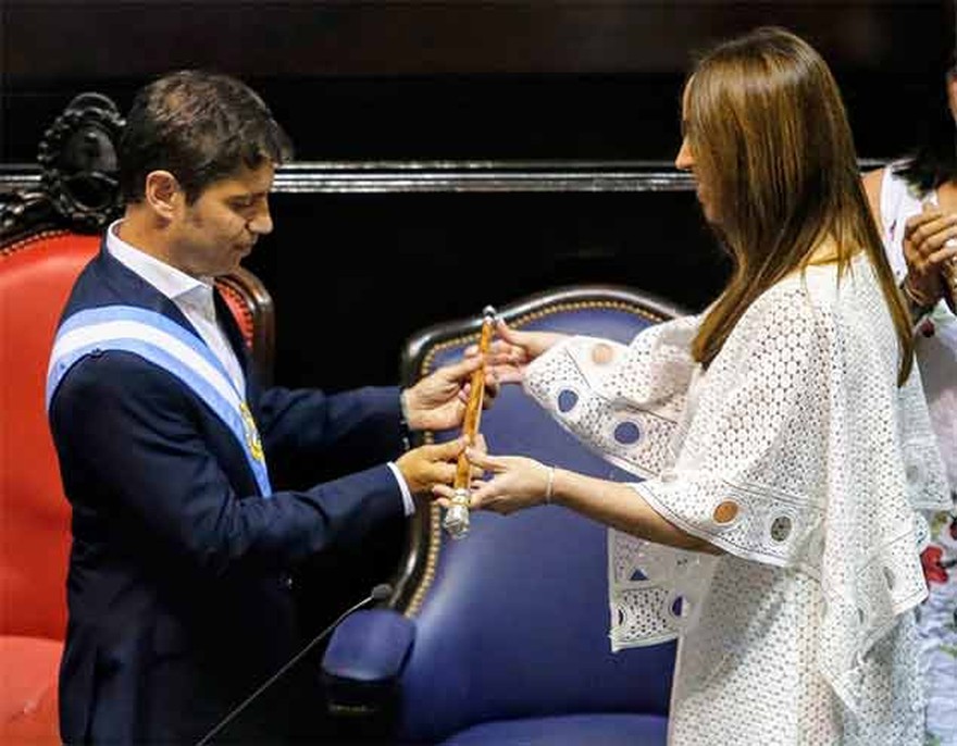 Vidal le envió un mensaje a Kicillof deseándole "éxitos" en su gestión