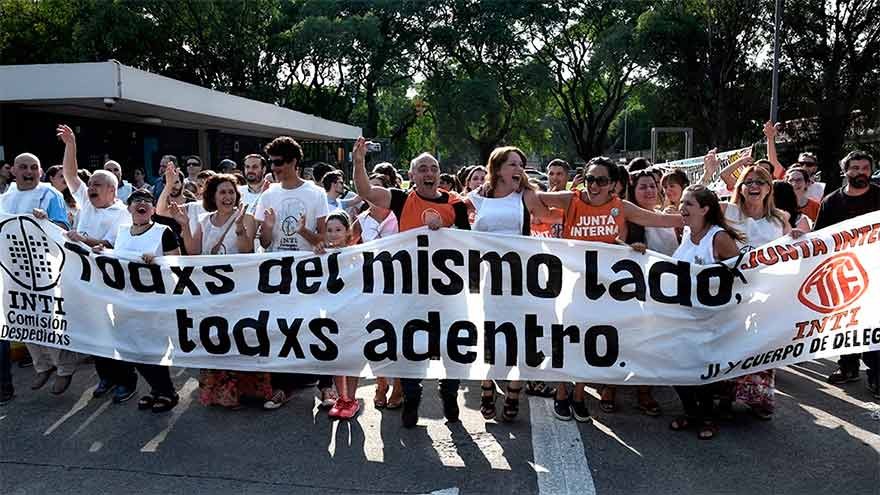 Reincorporaron a los trabajadores del INTI despedidos hace dos años