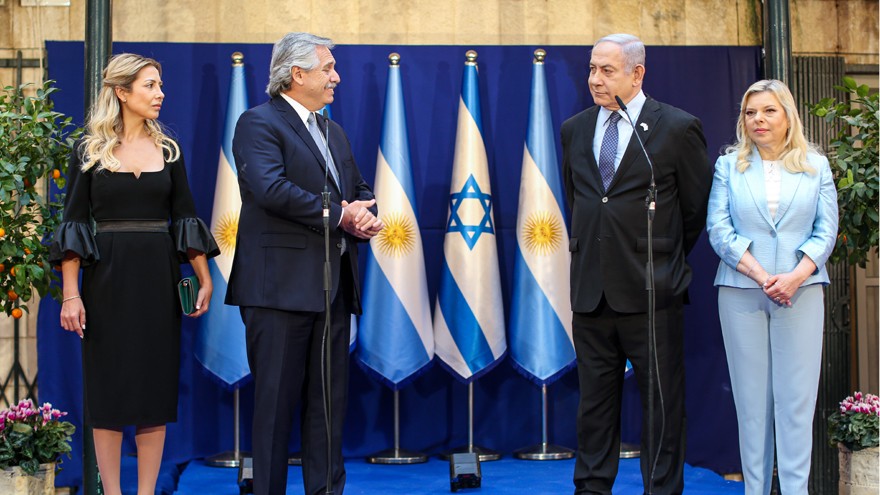 Mensaje de Alberto F. en Israel: "Nuestro compromiso por saber la verdad sobre lo que pasó en la AMIA es absoluto"
