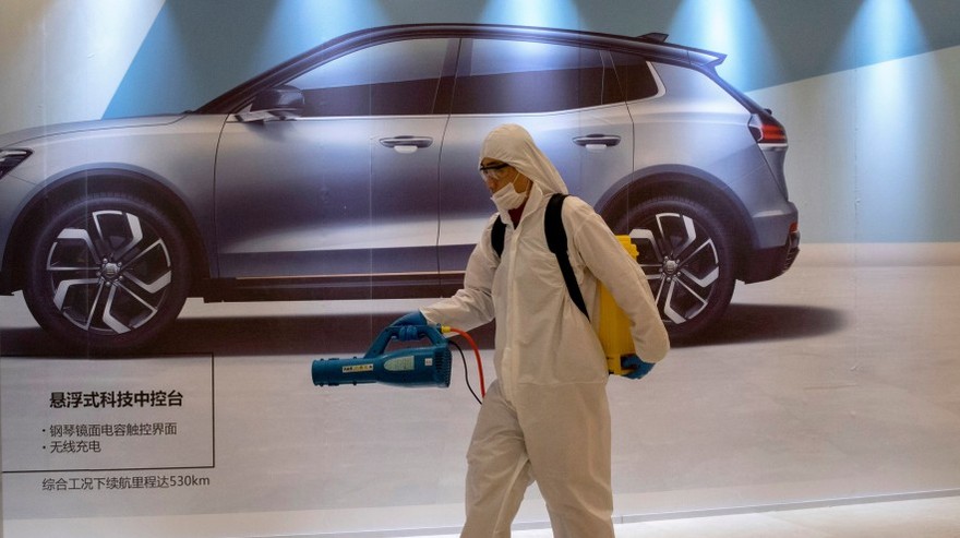 Coronavirus: suspenden el salón de autos de Beijing