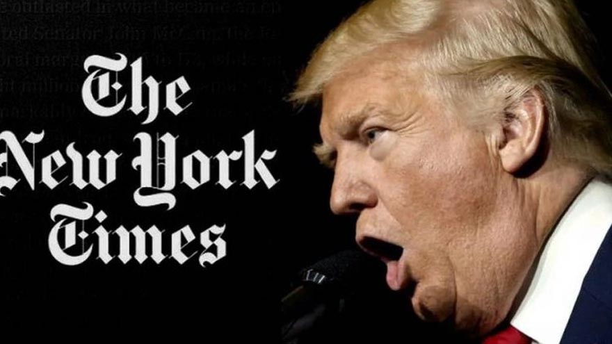 Trump demanda al New York Times por difamación sobre la "trama rusa"