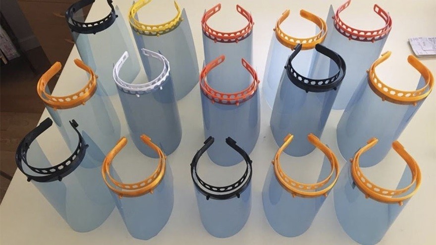 Así trabaja la red de argentinos que fabrica máscaras de protección con impresoras 3D