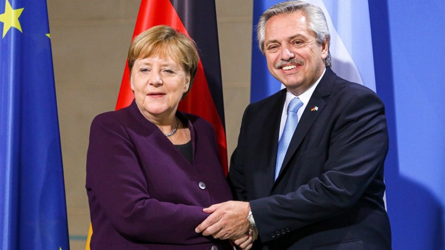 ¿Qué le pidió Angela Merkel en público a Alberto Fernández?
