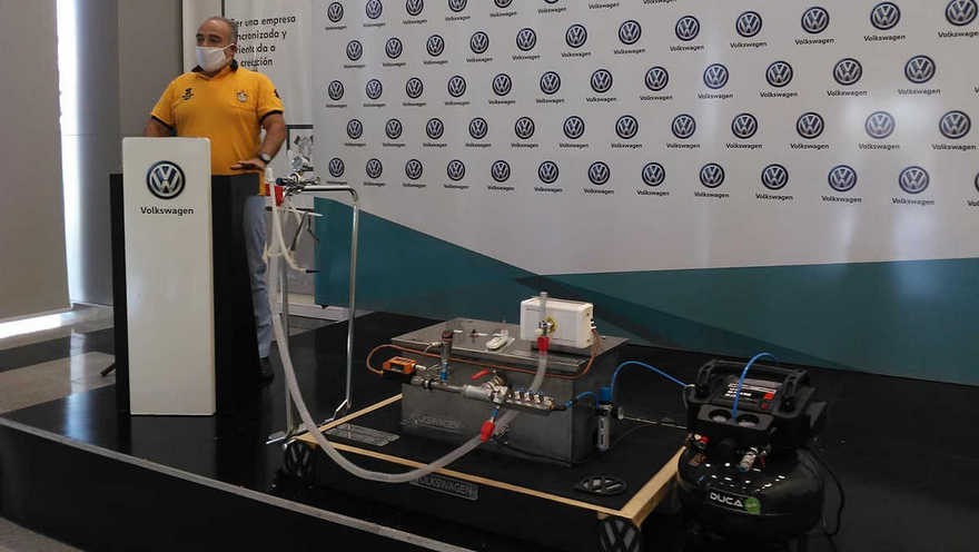 Volkswagen quiere salvar vidas: así es el primer respirador artificial fabricado por una automotriz en la Argentina