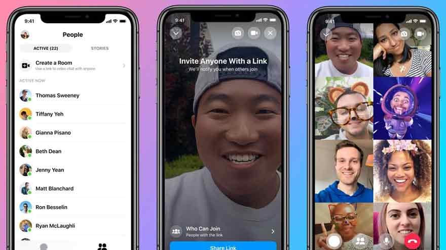 ¿Dónde ya se puede usar el servicio de videollamadas de Facebook Messenger Rooms?