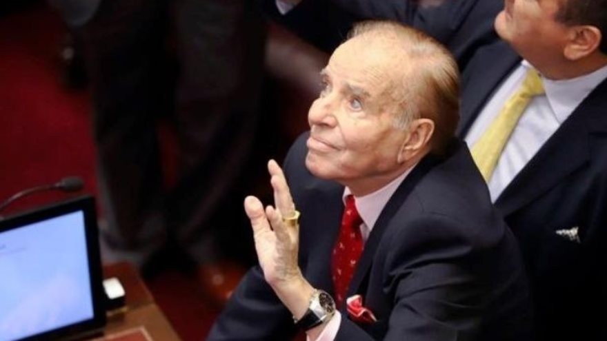 En su cumpleaños 90, volvieron a internar a Carlos Menem