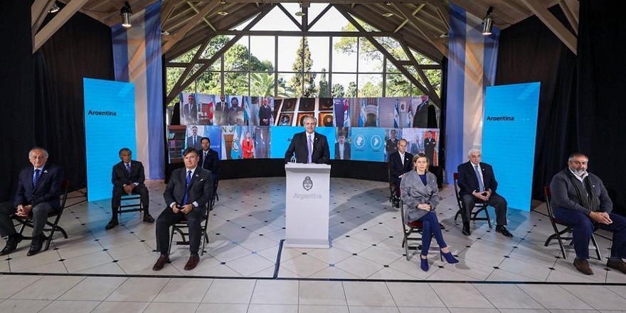 Alberto Fernández encabezó el acto del Día de la Independencia: "Tenemos futuro, vamos a poner a la Argentina de pie"
