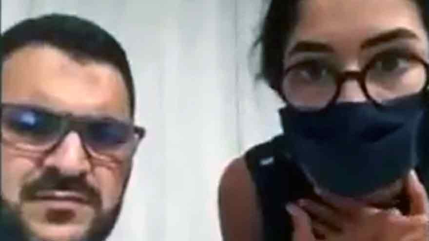 Impactante video: Periodista transmitía en vivo cuando la explosión de Beirut la expulsó por el aire