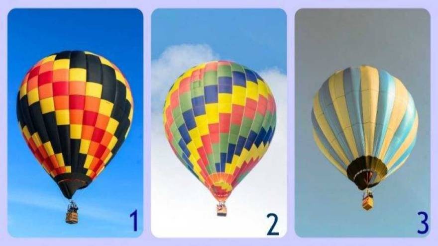 ¿Qué globo elegís?: el test que revela cómo enfrentás los problemas