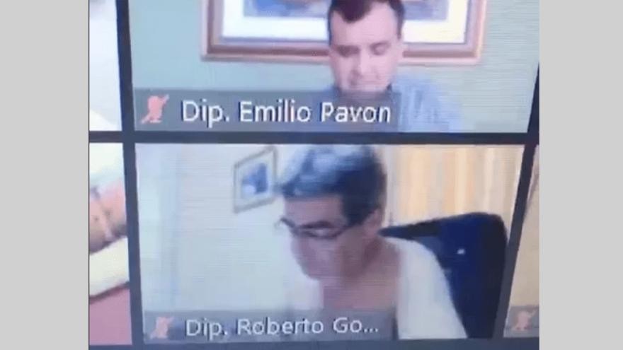 Tras el escándalo sexual de Ameri en Argentina, diputado paraguayo sesionó desnudo