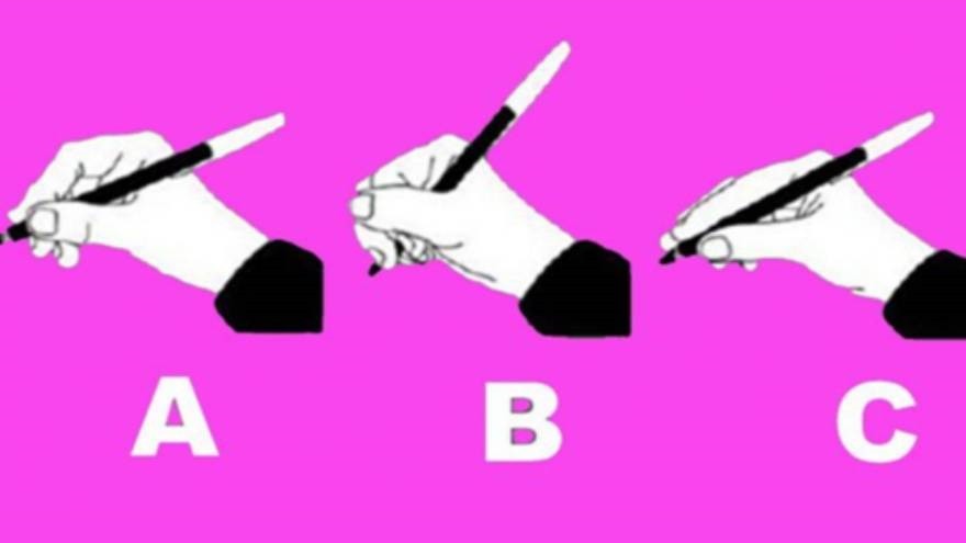 Nuevo test que revela tu personalidad: ¿cómo agarrás la lapicera?