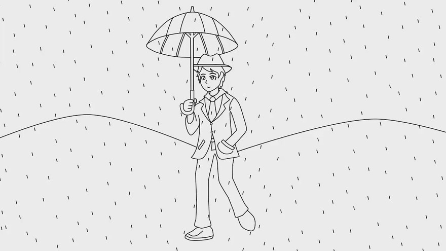 El test psicológico de la persona bajo la lluvia que te va a dejar pensando