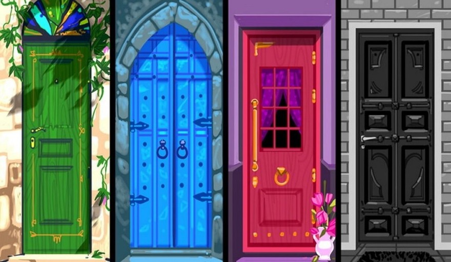 Elegí una puerta y sabrás cuáles son tus sentimientos más íntimos