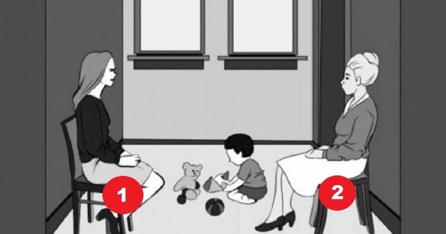 Test de personalidad: ¿cuál te parece que es es la madre del niño?