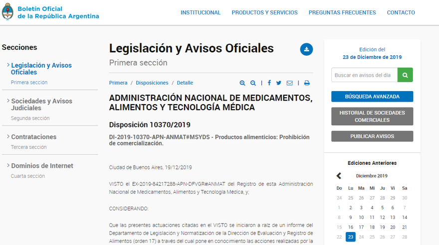 ¿Tomás suplementos dietarios? ANMAT prohibió dos, enterate cuáles son