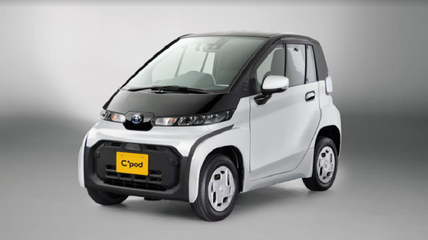 Toyota lanzó el "C + pod", un eléctrico ultra compacto a batería