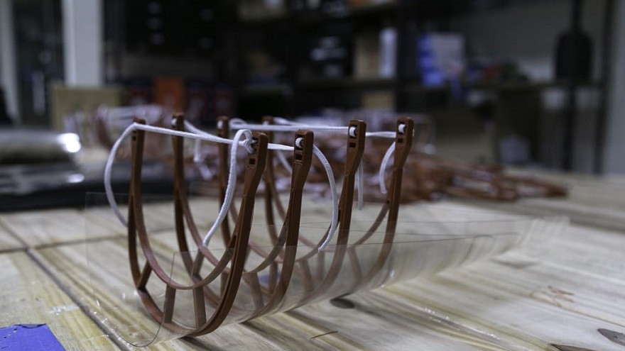 Cuarentena: empresas del Distrito Tecnológico de la Ciudad crearon mascarillas 3D para donar a los más chicos