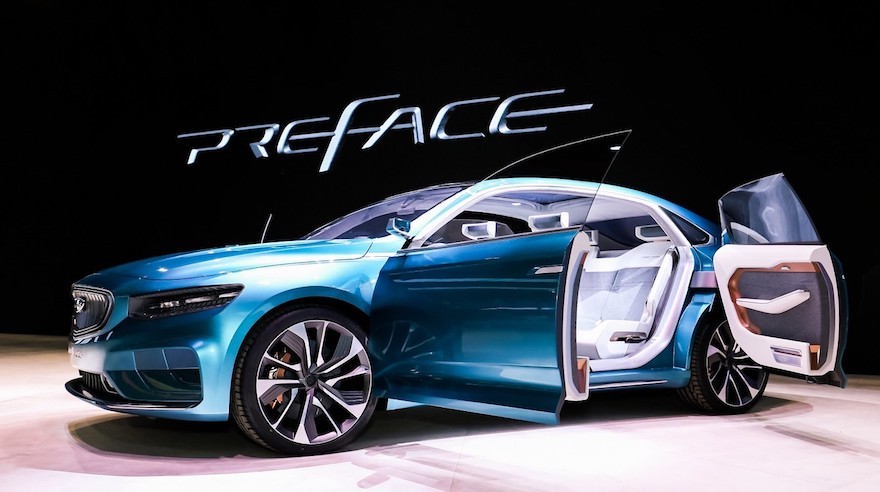 Geely presenta Preface, su marca eléctrica, y adelanta el auto del futuro